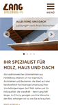 Mobile Screenshot of lang-holzbau.de