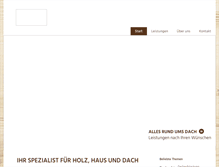 Tablet Screenshot of lang-holzbau.de